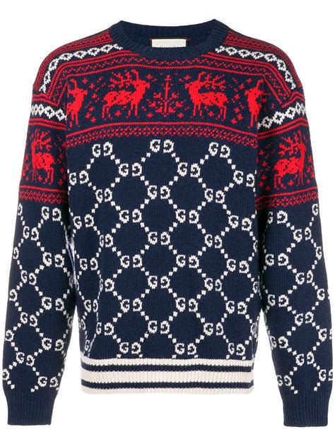 gucci christmas sweater